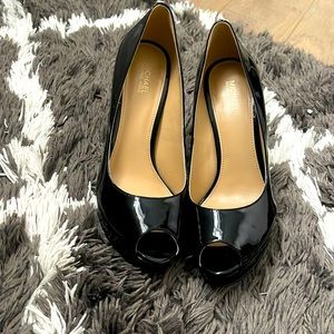 Michael kors peep toe heels
